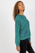 Bluza Damska Model RV-BL-8188.50 Green - Rue Paris Rue Paris