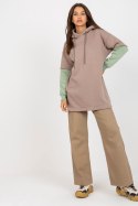 Bluza Damska Model RV-BL-8232.27X Dark Beige - Rue Paris Rue Paris