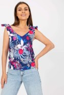 Koszulka Top Model WN-TP-1482-4.67 Navy - Rue Paris Rue Paris