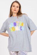 T-shirt Damski Model FA-TS-7733.91P Grey - Fancy Fancy