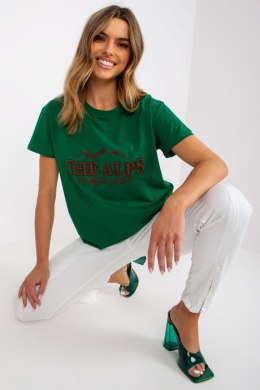 T-shirt Damski model FA-TS-7720.43P Green - Fancy Fancy