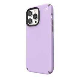 Speck Presidio2 Pro - Etui iPhone 14 Pro Max z powłoką MICROBAN (Spring Purple / Cloudygrey / White)