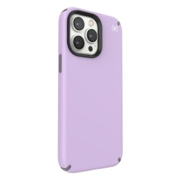 Speck Presidio2 Pro - Etui iPhone 14 Pro Max z powłoką MICROBAN (Spring Purple / Cloudygrey / White)