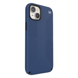 Speck Presidio2 Grip + MagSafe - Etui iPhone 14 Plus z powłoką MICROBAN (Coastal Blue / Black / White)
