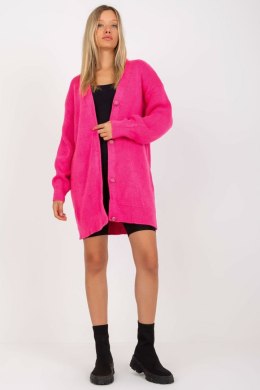 Sweter Kardigan Model LC-SW-0267.06X Fluo Pink - Rue Paris Rue Paris