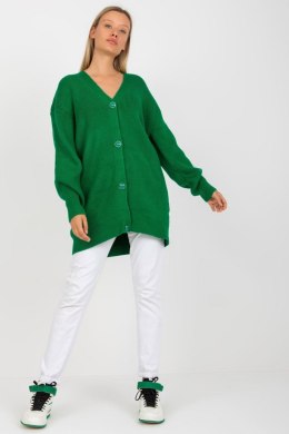 Sweter Kardigan Model LC-SW-0267.06X Green - Rue Paris Rue Paris