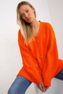 Sweter Kardigan Model LC-SW-0267.06X Orange - Rue Paris Rue Paris