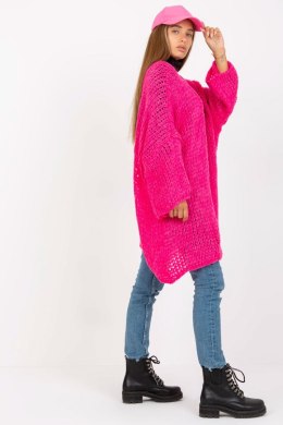 Sweter Kardigan Model TW-SW-BI-M2202.29X Fluo Pink - Och Bella Och Bella