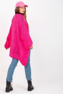 Sweter Kardigan Model TW-SW-BI-M2202.29X Fluo Pink - Och Bella Och Bella