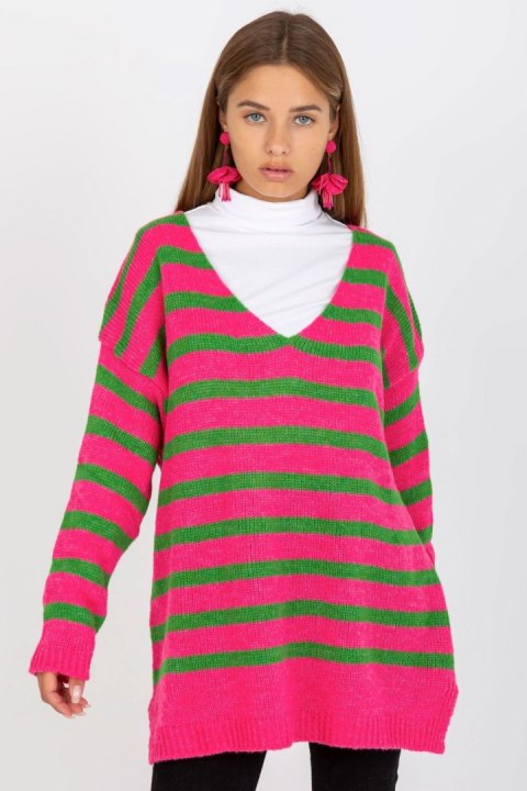 Sweter Damski Model TW-SW-BI-M59.25 Pink - Och Bella Och Bella