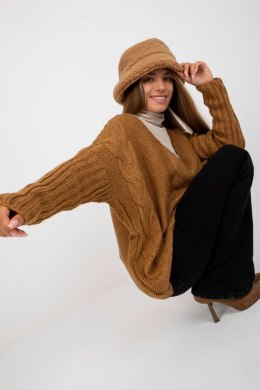 Sweter Damski Model TW-SW-BI-M903.33X Camel - Och Bella Och Bella