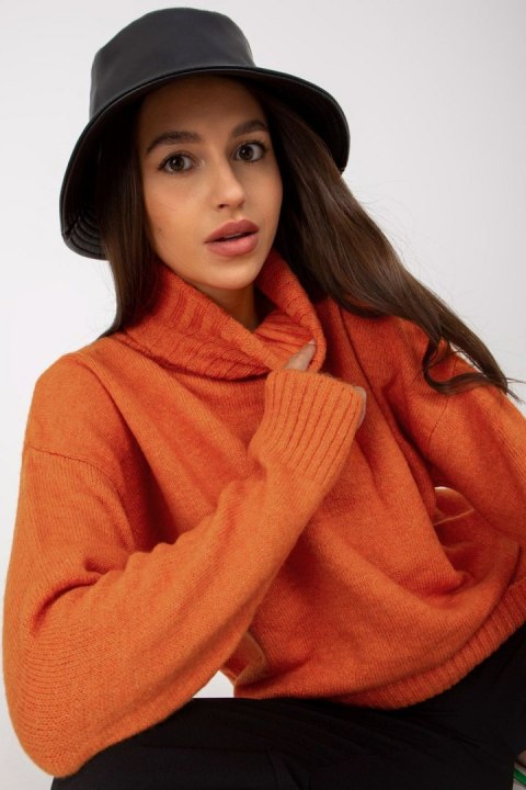 Sweter Damski Model LC-SW-0331.89P Dark Orange - Rue Paris Rue Paris