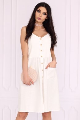 Sukienka Akminas White 85552 rozmiar - XL BIAŁY