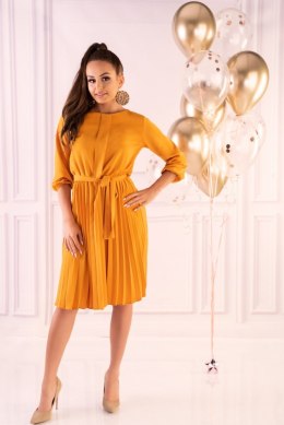 Sukienka Messina Yellow D40 rozmiar - XL ŻÓŁTY