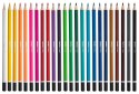24 kolorowe kredki ołówkowe w puszce Play-Doh