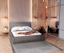 Łóżko tapicerowane NEVADA TRINITY (GRAFITOWY) 120x200