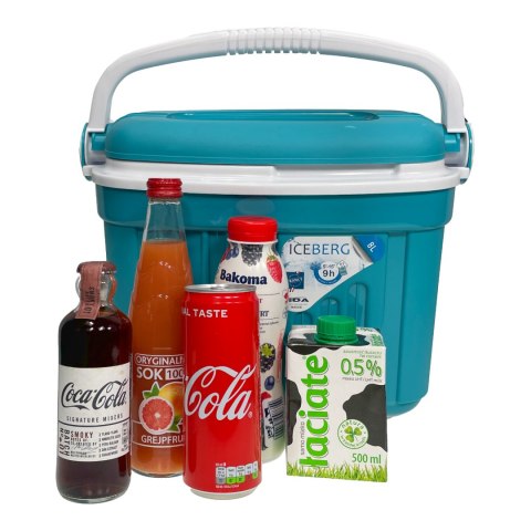 Lodówka EDA 8L Turkusowa Kamai Kamai COOLBOX