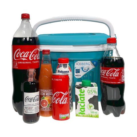 Lodówka EDA 8L Turkusowa Kamai Kamai COOLBOX