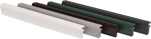 Klipsy do taśm ogrodzeniowych 10 szt. STANDARD BIAŁE Thermoplast