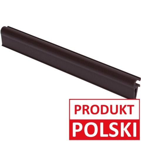 Klipsy do taśm ogrodzeniowych 10 szt. STANDARD BRĄZOWE Thermoplast