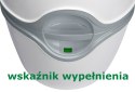 Toaleta turystyczna THETFORD EXCELLENCE 21L przenośna z pompką elektryczną 92306 Thetford