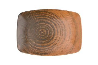 Talerz owalny Lykke Brown, 320 x 230 mm