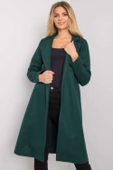 Płaszcz Damski Model CHA-PL-0402.33P Dark Green - Rue Paris Rue Paris