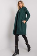 Płaszcz Damski Model CHA-PL-0402.33P Dark Green - Rue Paris Rue Paris