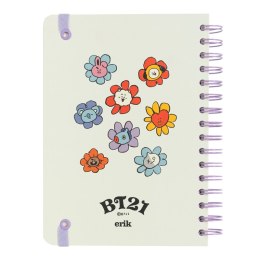 Line Friends BT21 - Kalendarz / Planner szkolny 2021/2022 (biały)