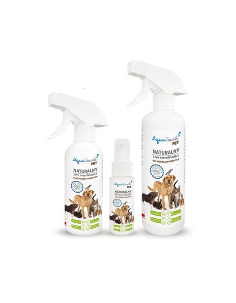 AQUATOUCH PET Naturalny płyn dezynfekujący dla zwierząt domowych 250ml