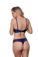 Biustonosz push up Biustonosz Push-up Model V-9411 Blue Lagoon Navy/Pink - Axami Axami