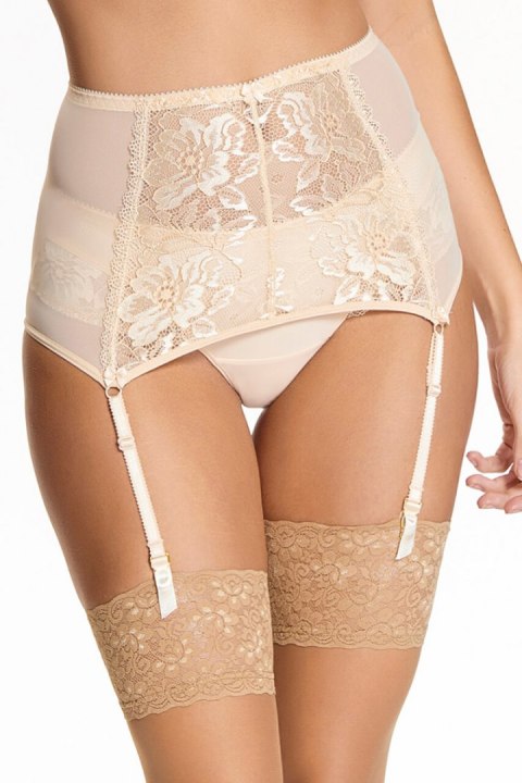 Gorsety, body, pasy Pas do pończoch Model 915 Beige - Kostar Kostar