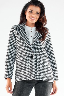 Kurtka Damska Model A545 Houndstooth - awama Awama