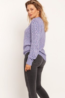 Sweter Damski Model SWE244 Blue Melange - MKM MKM