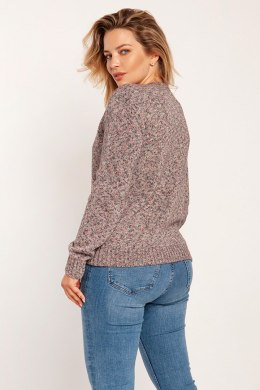 Sweter Damski Model SWE244 Pink Melange - MKM MKM