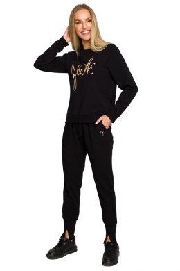 Bluza Damska Model MOE693 Black - Moe Moe