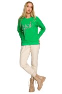 Bluza Damska Model MOE693 Green - Moe Moe