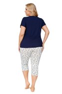 Piżama Damska Model Aria Plus Dark Blue - Donna Donna