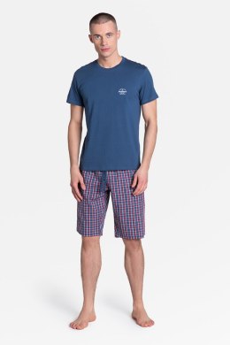 Piżama Męska Model Zeroth 38364-59X Navy - Henderson Henderson