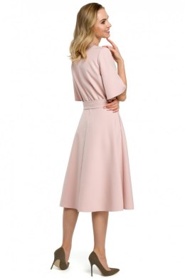 Sukienka Model MOE396 Powder Pink - Moe Moe