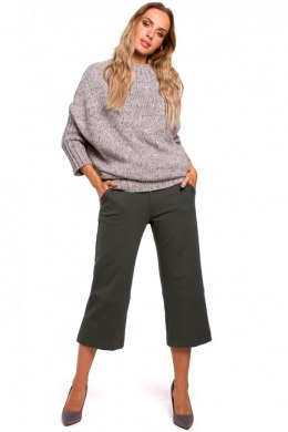 Sweter Damski Model MOE470 Grey - Moe Moe