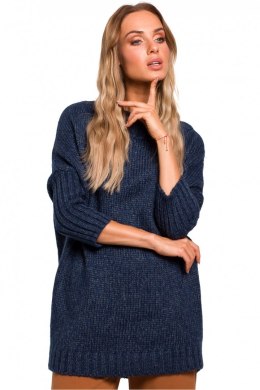 Sweter Damski Model MOE470 Navy - Moe Moe