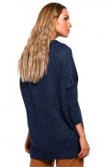 Sweter Damski Model MOE470 Navy - Moe Moe