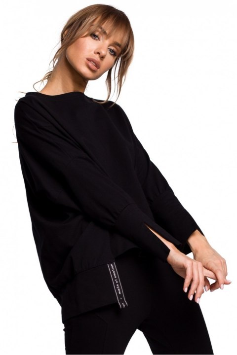 Bluza Damska Model MOE491 Black - Moe Moe