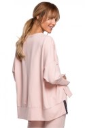 Bluza Damska Model MOE491 Pink - Moe Moe