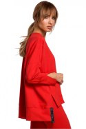 Bluza Damska Model MOE491 Red - Moe Moe