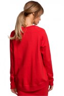 Bluza Damska Model MOE492 Red - Moe Moe