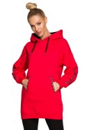 Bluza Damska Model MOE696 Red - Moe Moe