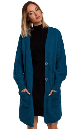 Sweter Kardigan Model MOE538 Morski - Moe Moe