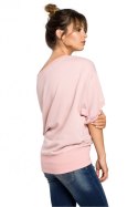 Bluza Damska Model B048 Powder Pink - BeWear BeWear